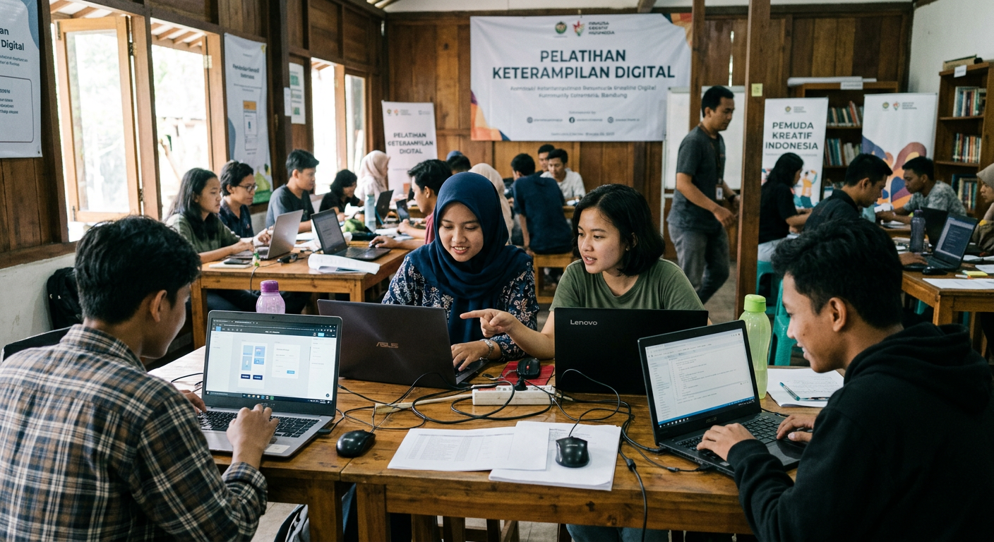 LIVESGP 2D Gelar Workshop Literasi Digital untuk Pemuda