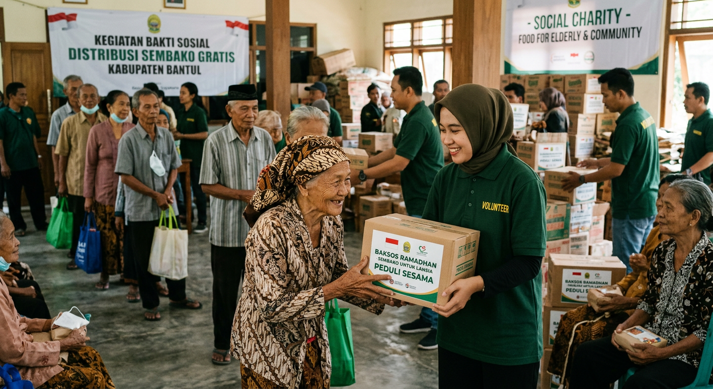 Bakti Sosial LIVESGP 2D Peduli - kegiatan LIVESGP 2D