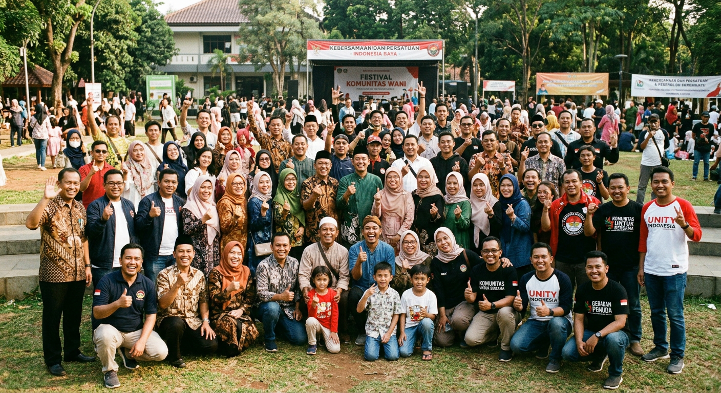 LIVESGP 2D Bersama - Program untuk memperkuat hubungan anggota dan masyarakat.